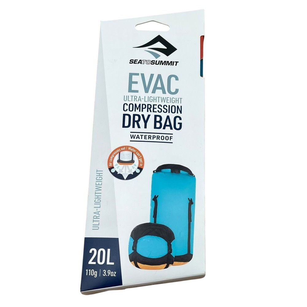 Sea to Summit eVac Ultra - Lightweight Compression Dry Bag‎ 20L Atoll Blue